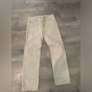 Tan Wrangler 30x32 Jeans